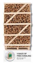 Kiln Dried Birch Logs (Large Crate) + Free Kindling