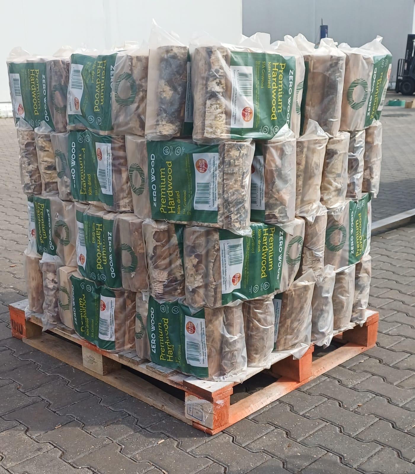Kiln Dried Birch Logs - 20L Bags x 64 - 2m3 Loose